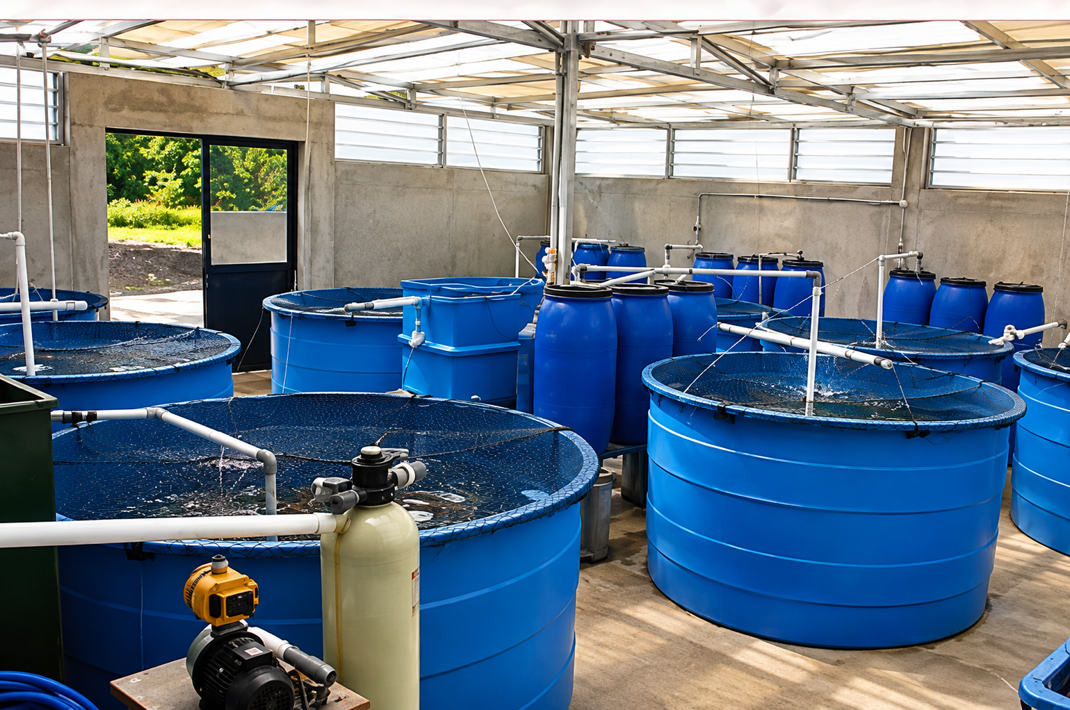 Sistem Kolam Yamagen Koi Farm